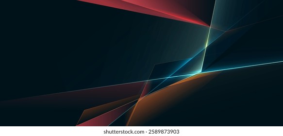 Modern abstract background, Polygon elegant diagonal lines striped colorful background vector for presentation business banner or web background EPS 10