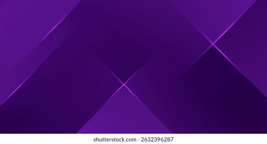 Moderner abstrakter Hintergrund, Polygon eleganter violetter Hintergrund Vektor für Präsentation Business Banner oder Web-Hintergrund EPS 10
