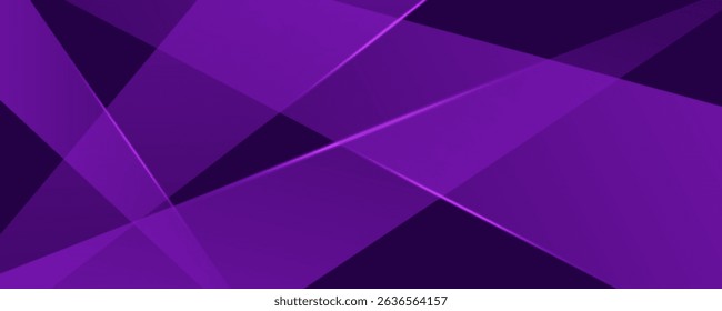 Modern abstract background, Polygon elegant purple background vector for presentation business banner or web background EPS 10
