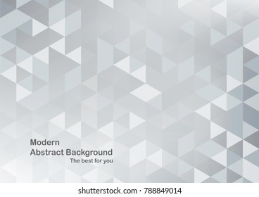 Modern abstract background in polygon shape. Template design in blue and white tone for business presentation, cover, brochure, packaging and web banner.