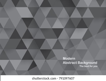 Modern abstract background in polygon shape. Template design in blue and white tone for business presentation, cover, brochure, packaging and web banner.