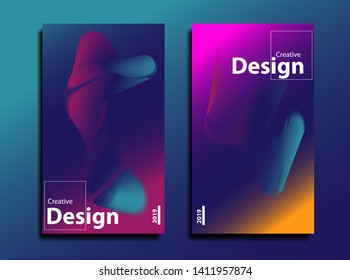 Modern and abstract background for poster and website