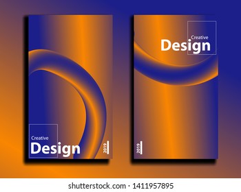 Modern and abstract background for poster and website
