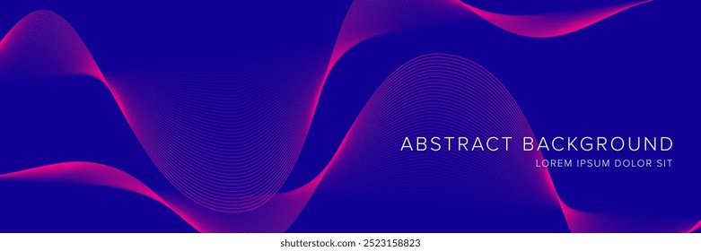 Modern abstract background for presentation design, dynamic shapes composition. Vector illustration