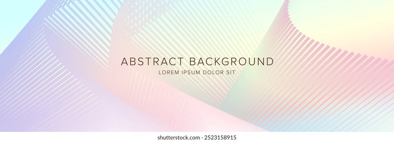 Modern abstract background for presentation design, dynamic shapes composition. Vector illustration