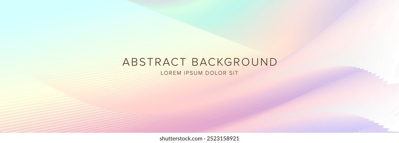 Modern abstract background for presentation design, dynamic shapes composition. Vector illustration