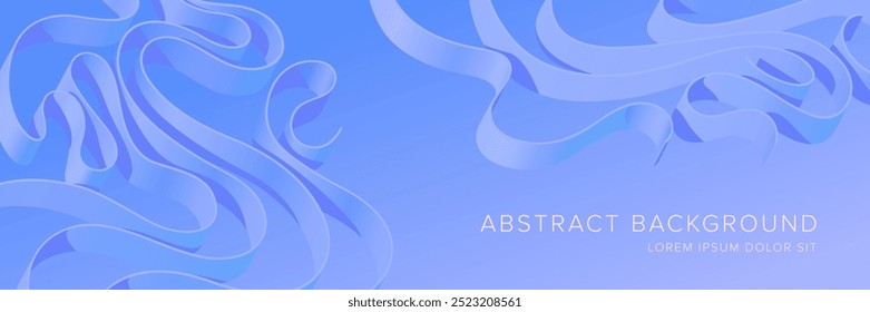 Modern abstract background for presentation design, dynamic shapes composition. Vector illustration