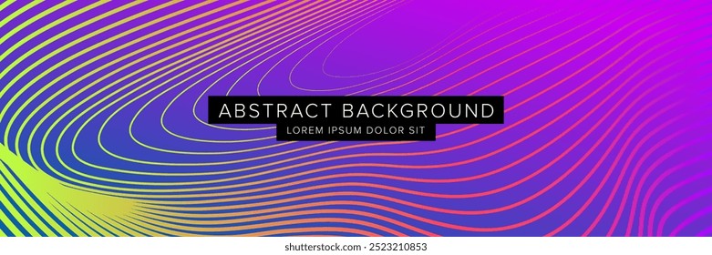 Modern abstract background for presentation design, dynamic shapes composition. Vector illustration