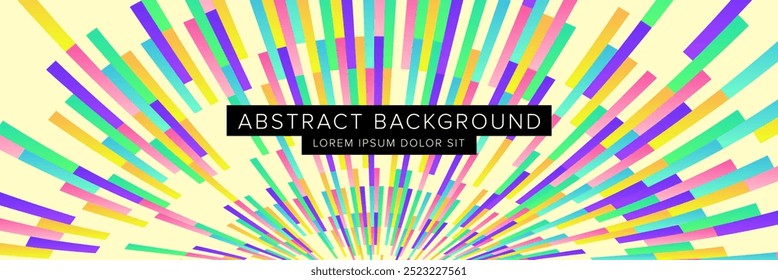 Modern abstract background for presentation design, dynamic shapes composition. Vector illustration