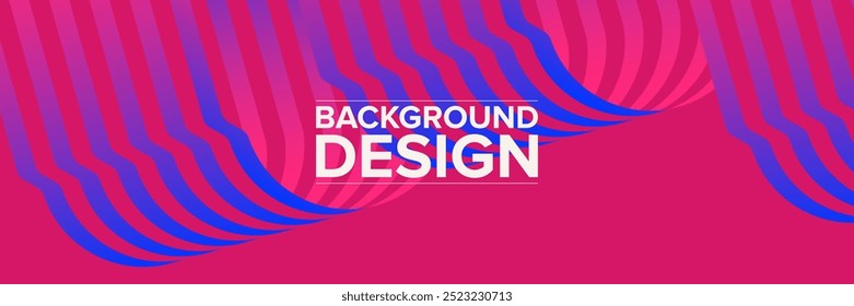 Modern abstract background for presentation design, dynamic shapes composition. Vector illustration
