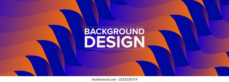 Modern abstract background for presentation design, dynamic shapes composition. Vector illustration