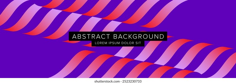 Modern abstract background for presentation design, dynamic shapes composition. Vector illustration
