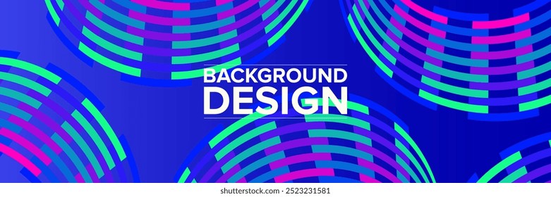 Modern abstract background for presentation design, dynamic shapes composition. Vector illustration