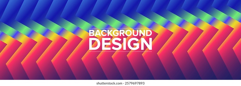 Modern abstract background for presentation design, dynamic shapes composition. Vector illustration