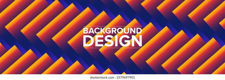 Modern abstract background for presentation design, dynamic shapes composition. Vector illustration