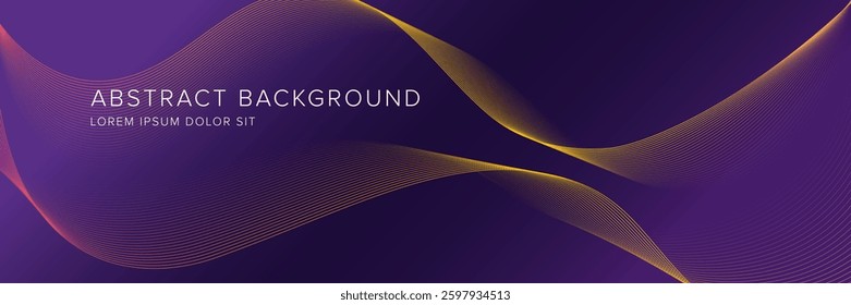 Modern abstract background for presentation design, dynamic shapes composition. Vector illustration