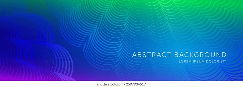 Modern abstract background for presentation design, dynamic shapes composition. Vector illustration