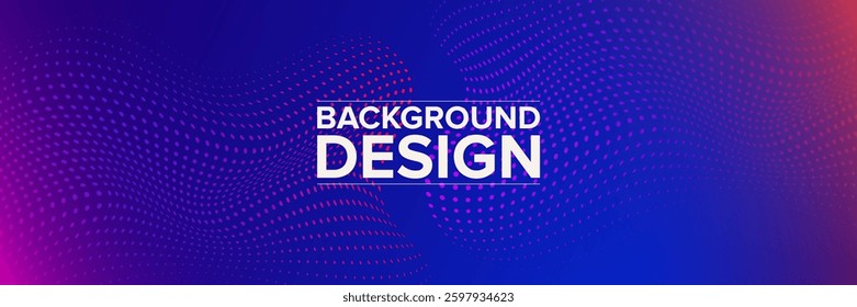 Modern abstract background for presentation design, dynamic shapes composition. Vector illustration