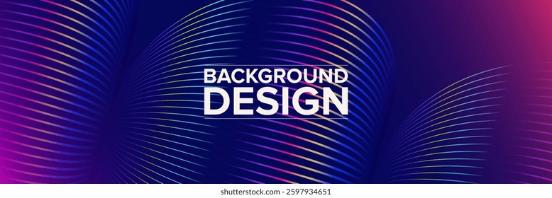 Modern abstract background for presentation design, dynamic shapes composition. Vector illustration