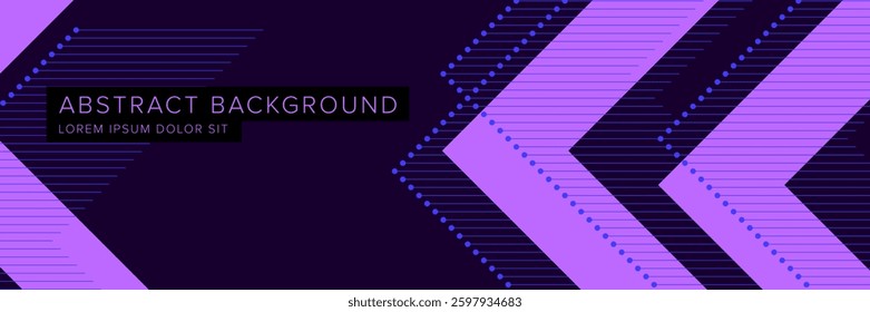 Modern abstract background for presentation design, dynamic shapes composition. Vector illustration