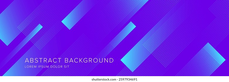 Modern abstract background for presentation design, dynamic shapes composition. Vector illustration