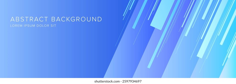 Modern abstract background for presentation design, dynamic shapes composition. Vector illustration