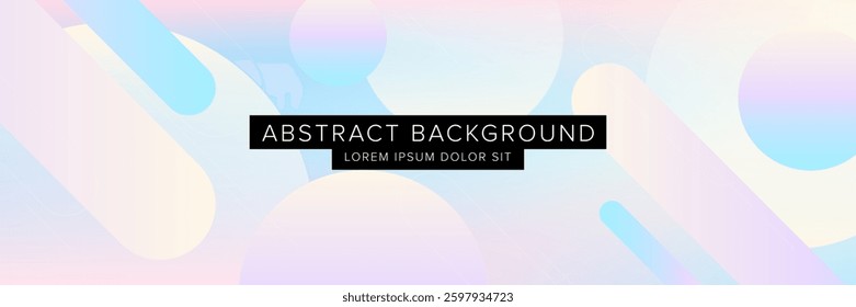 Modern abstract background for presentation design, dynamic shapes composition. Vector illustration