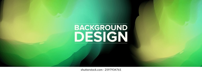 Modern abstract background for presentation design, dynamic shapes composition. Vector illustration