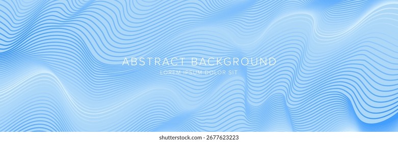 Modern abstract background for presentation design, dynamic shapes composition. Vector illustration