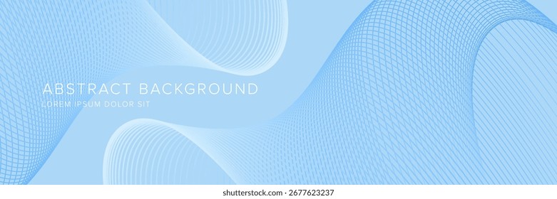 Modern abstract background for presentation design, dynamic shapes composition. Vector illustration