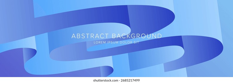 Modern abstract background for presentation design, dynamic shapes composition. Vector illustration