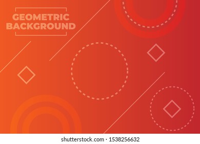 Modern Abstract Background for Presentation Template, Social Media Web, Business and Website. Vector Illustration EPS 10.