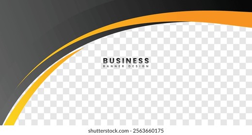 Modern abstract background promotion banner transparent template design.