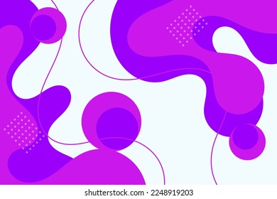 modern abstract background with purple color fluid shapes ,minimal poster. ideal for banner, web, header, cover, billboard, brochure, social media, landing page 