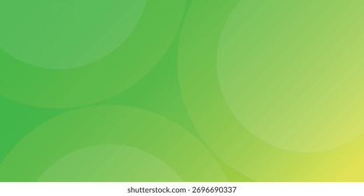 Fondo abstracto moderno del sombreado curvo verde realista del gradiente. concepto de diseño del Vector. Diseño decorativo del Web o cartel, Anuncio, Vector