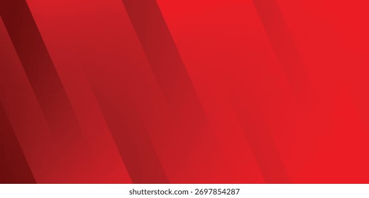 Modern abstract background Red arrow shape with technology concept for template, poster, wallpaper, flyer design. Modern design