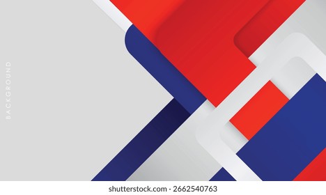 plano de fundo abstrato moderno vermelho, azul, branco e prata colorido gradiente ilustrador design