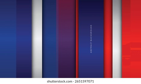 modern abstract background red, white, blue and silver colorful with lines