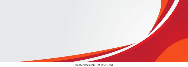 Modern abstract background red and yellow