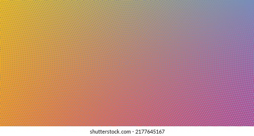 Fondo abstracto moderno con elemento de semitono retro y color de gradiente de movimiento