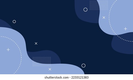 Moderner abstrakter Hintergrund mit Retro-Memphis und weicher Pastellfarbe