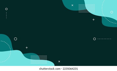 Fondo abstracto moderno con Memphis retro y color pastel suave