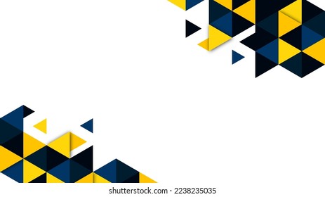 Fondo abstracto moderno con Memphis retro de bajo triángulo de polo color pastel suave
