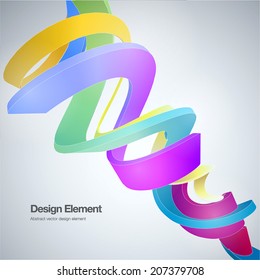 Modern abstract background ribbon style Vector illustration. can be used for workflow layout, banner, wallpaper, web design.