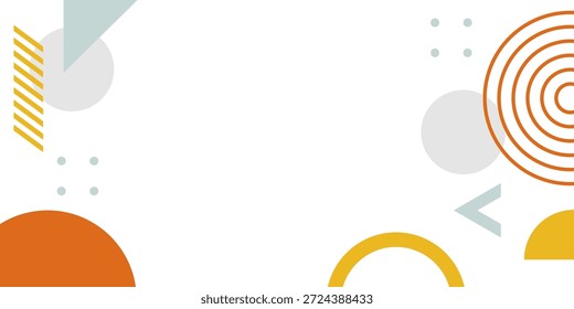 Modern abstract background with rounded geometric shapes and soft color accents. Ideal for branding, presentations, lifestyle visuals, and contemporary layouts.
