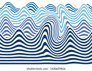 
Modern abstract background in sea style. For covers, business cards, banners, engravings on clothes, wall decorations, posters, websites. Vector illustration.