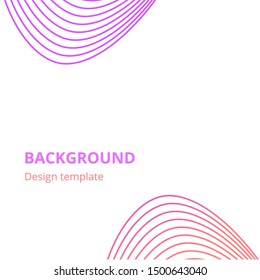 Modern abstract background set. cool gradient. Eps10 vector. - Vector