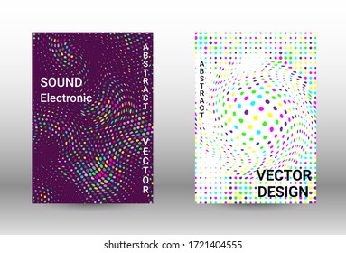 Fondo abstracto moderno. Un conjunto de tapas abstractas modernas. La música cubre tu diseño, gran diseño para cualquier propósito.  Concepto vector de negocio.