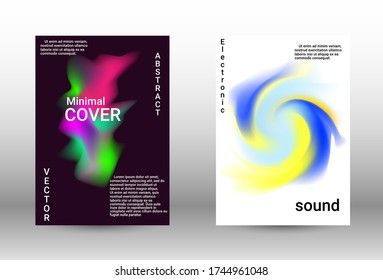 Fondo abstracto moderno.  Un conjunto de cubiertas abstractas modernas. La música cubre tu diseño, un gran diseño para cualquier propósito.  Concepto vector de negocio.