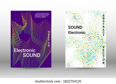 Fondo abstracto moderno.  Un conjunto de cubiertas abstractas modernas. La música cubre tu diseño, un gran diseño para cualquier propósito.  Concepto vector de negocio.